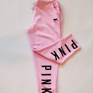 PINK Crop Sweatpants
